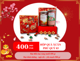 BỘ QUÀ TẶNG  XUÂN PHÚ QUÝ 03