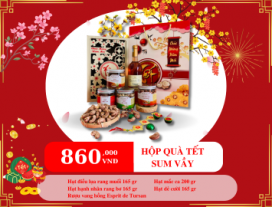 HỘP HẠT DINH DƯỠNG QUÀ  TẶNG  SUM VẦY