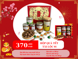 HỘP HẠT DINH DƯỠNG QUÀ TẶNG TÀI LỘC 01