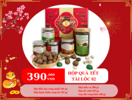 HỘP HẠT DINH DƯỠNG QUÀ TẶNG TÀI LỘC 02