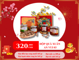 Hộp Hạt Dinh Dưỡng Tặng  Xuân An Vui 03