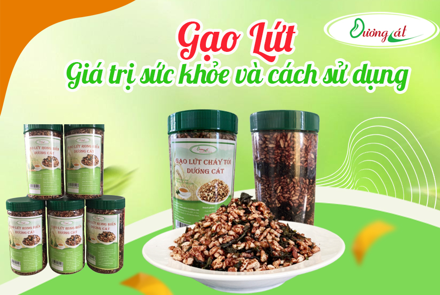 Sử dụng gạo lứt rang đúng cách