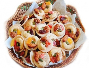 BÁNH ĐỒNG TIỀN MIX HẠT 300G