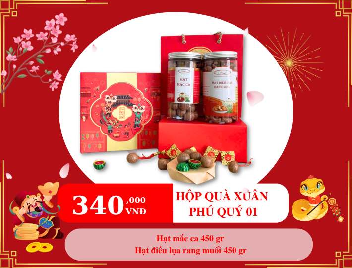 BỘ QUÀ TẶNG  XUÂN PHÚ QUÝ 01