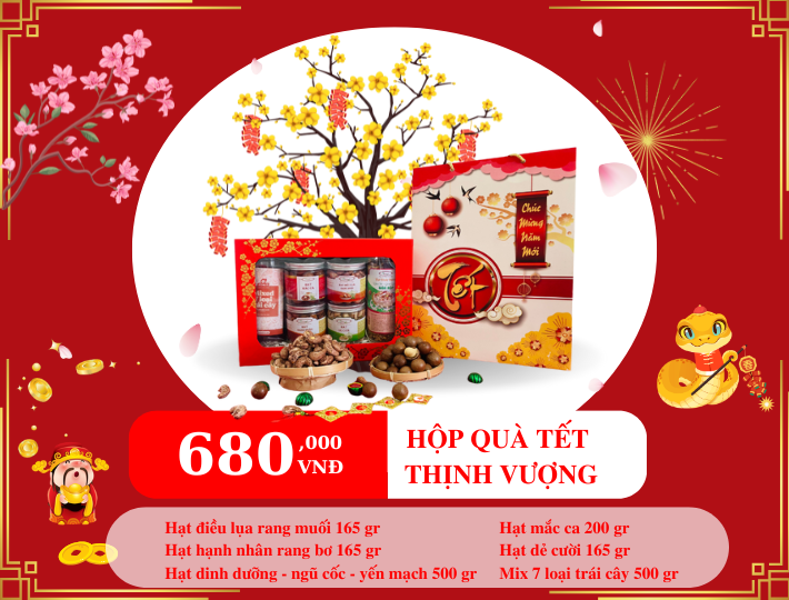 HỘP HẠT DINH DƯỠNG QUÀ TẶNG THỊNH VƯỢNG