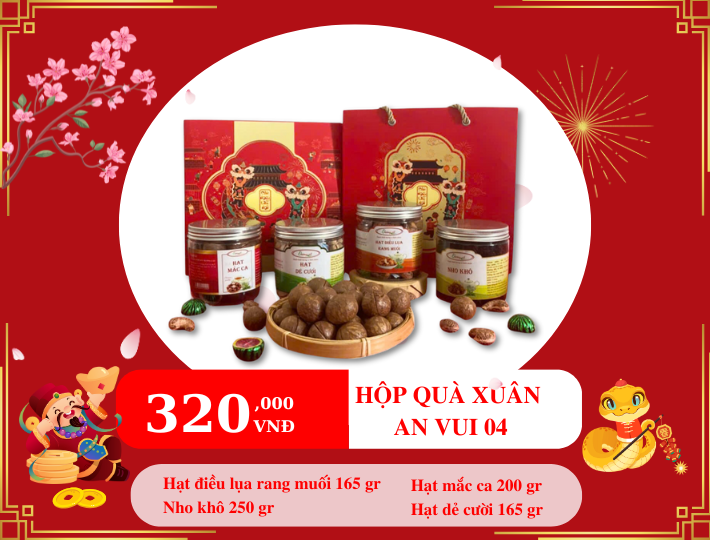 Hộp Hạt Dinh Dưỡng Tặng Xuân An Vui 04