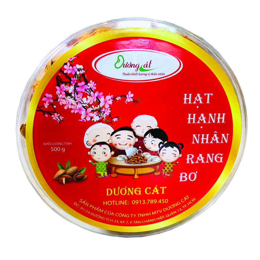 Hạt hạnh nhân nguyên vỏ rang bơ