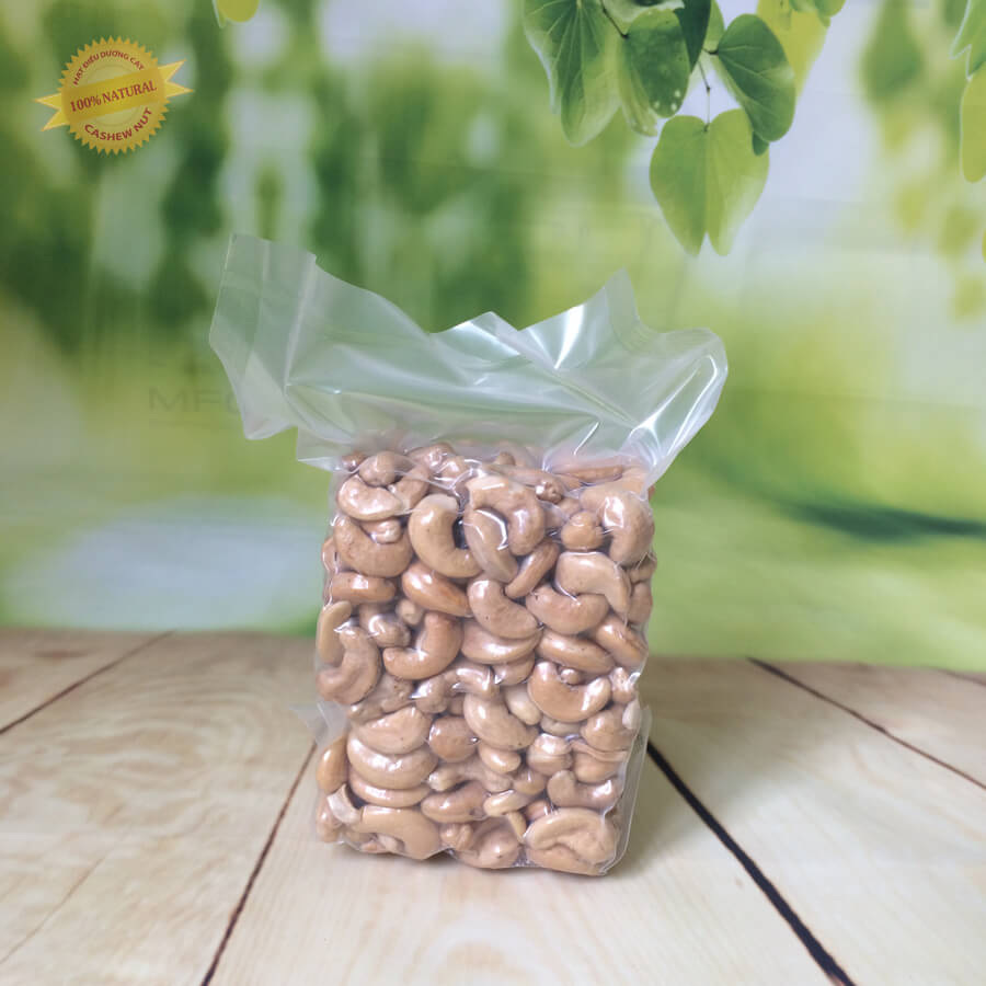 HẠT ĐIỀU KO VỎ LỤA RANG MUỐI 500gr 4 Ko lua tui 500g