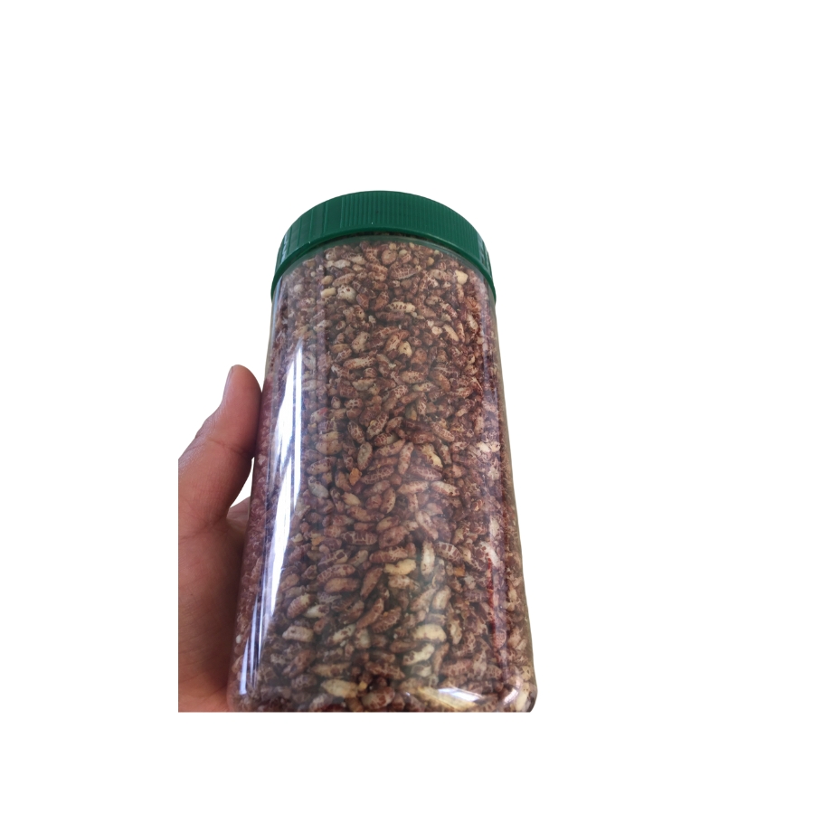 GẠO LỨT CHÁY TỎI 300GR 3 gao lut chay toi 240g cam tay tem satrafood