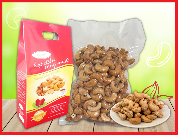 SKINLESS SALT ROASTED CASHEW NUT 500gr