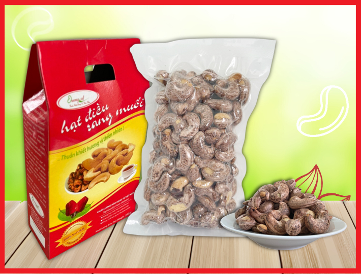 SALT ROASTED CASHEW NUT 250gr