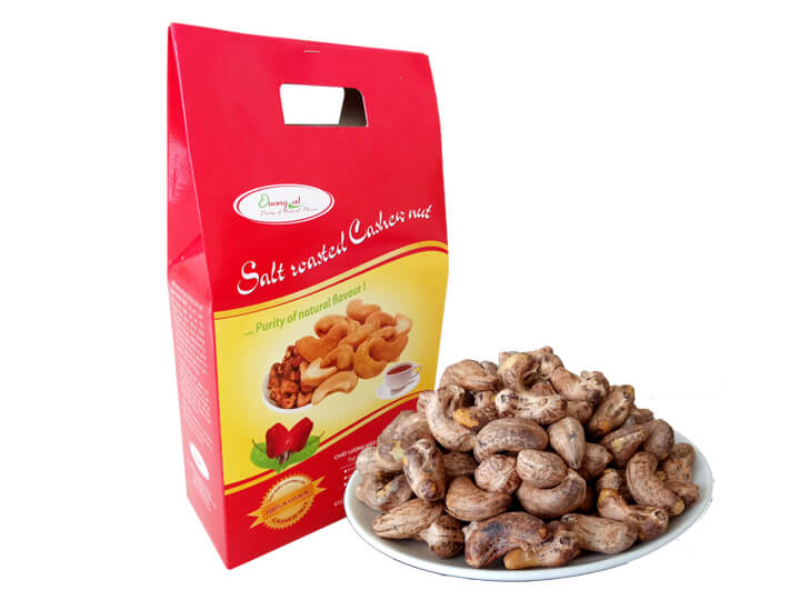 HẠT ĐIỀU LỤA RANG MUỐI 500gr 2 Hạt điều lụa rang muối 500gr