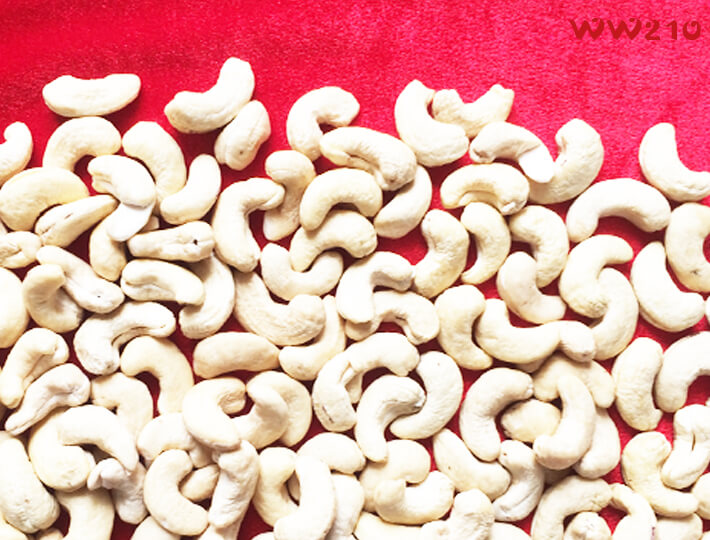 CASHEW KERNEL WW210 -  PRICE: 4.6 USD/LB FOB HCMC