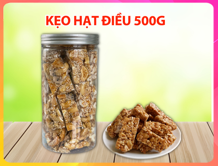 CASHEW NUT CANDY - 500gr
